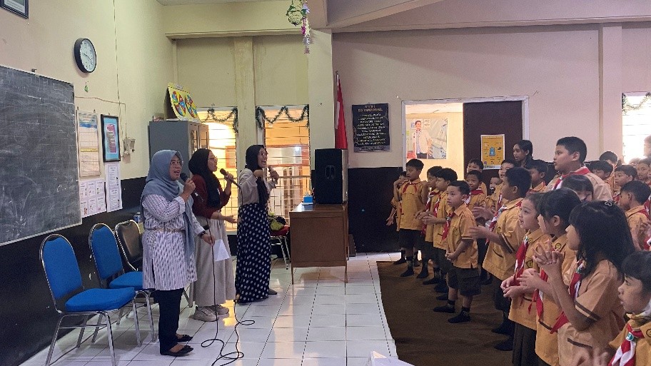 Tim PUSPAGA bersama Mahasiswa PLS UM Gelar Sosialisasi “Bullying dan Kesehatan Reproduksi” di SD Immanuel