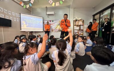 PERAN AKTIF MAHASISWA MAGANG PLS UM DALAM EDUKASI DAN SIMULASI MITIGASI GEMPA BUMI DI LOVELY BEE