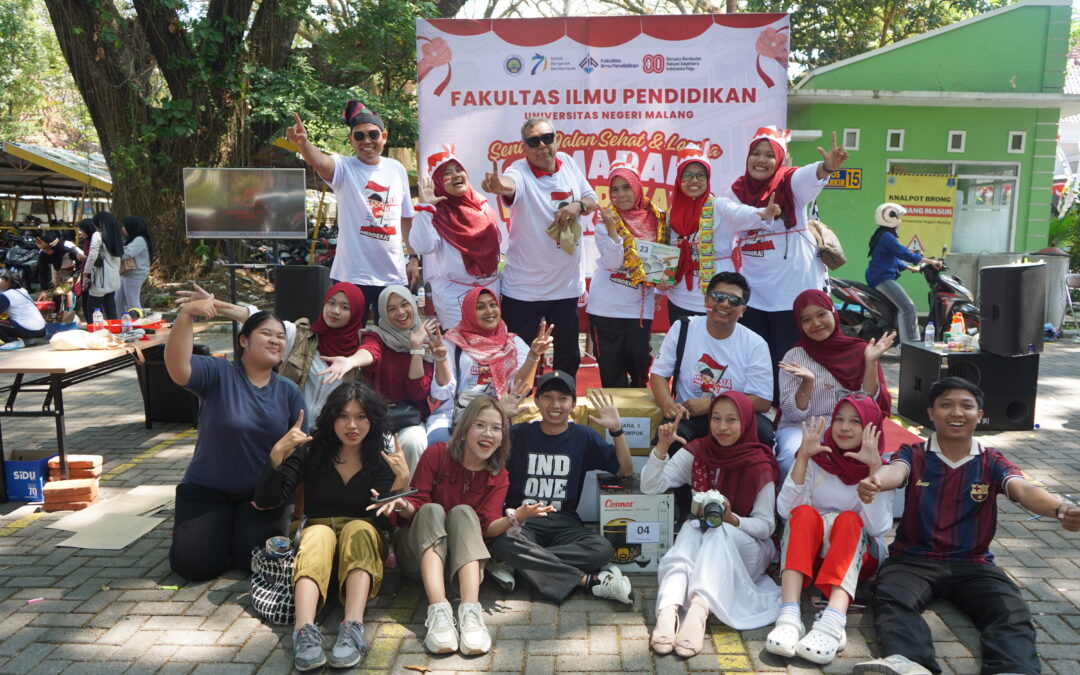PLS FIP UM Meriahkan HUT ke-80 RI: Semarak Kemerdekaan dari Jalan Sehat hingga Lomba Seru, Sportif, dan Penuh Kebersamaan yang Diselenggarakan oleh FIP UM