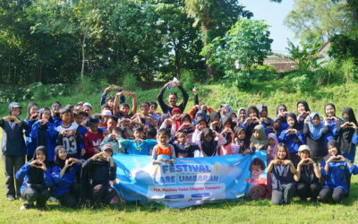 Mahasiswa PNF UM Hadirkan Edukasi dan Keceriaan bagi Puluhan Anak Yatim di Salsabila Edupark, Lawang, Kabupaten Malang